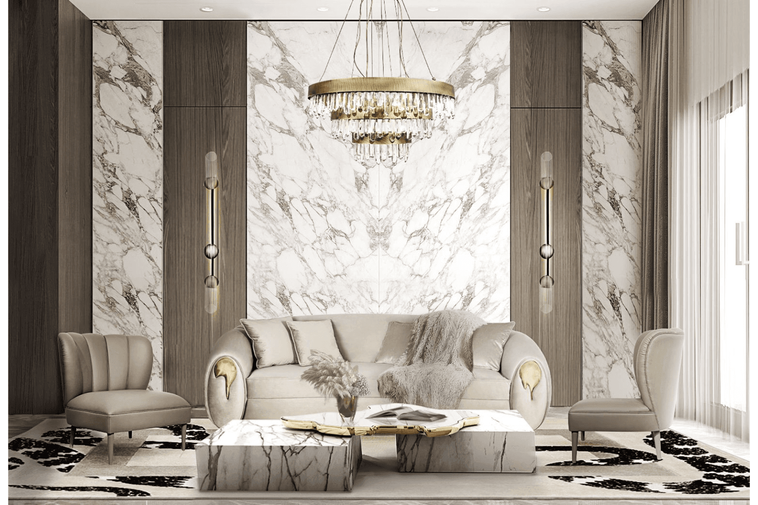 Luxury interior background